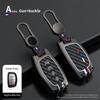 Car Key Case Cover Shell Fob For Hyundai Tucson Santa Fe Rena Sonata Elantra Creta Ix35 Ix45 I10 I30 I40 Keychain Accessories