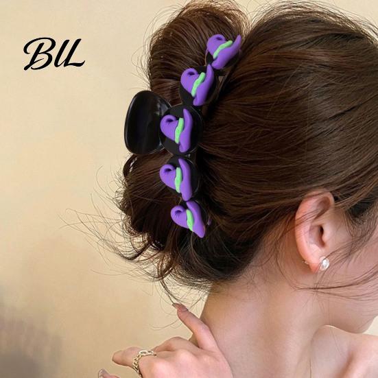 Gift Ideas for Halloween Parties Hair Claw Clip Women Girls, Cute Witch Hat/Pumpkin/Ghost Non Slip Strong Hold Clips Plastic Clips, Non-Slip