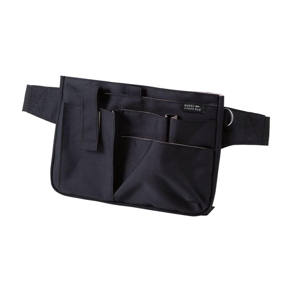 

Kutsuwa Stationery Apron Bag BE021BK Black Free Size