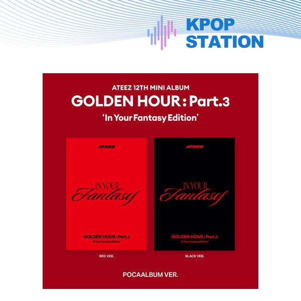 

[Предзаказ] ATEEZ - 12-й мини-альбом [GOLDEN HOUR] : Часть 3 В Вашем Фэнтезийном Издании] POCA [Случайная Версия] RANDOM