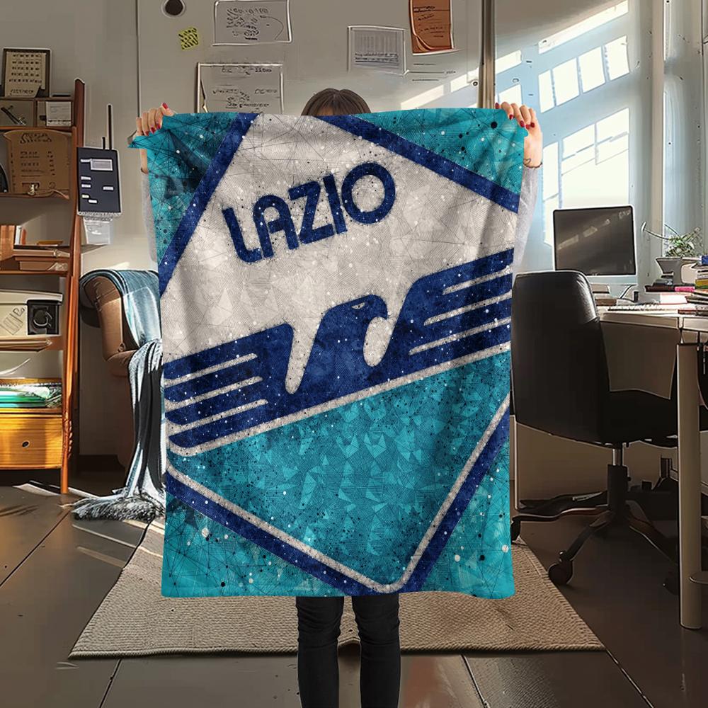 Lazio, wzór Koc flanelowy, Wysoka jakość, Wygodny na wszystkie pory roku, Wystrój domu, Ciepło i komfort, Idealny na prezenty.