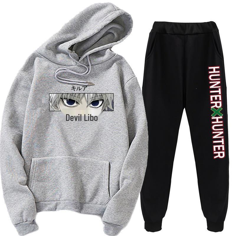 Fullmetal Alchemist Cartoon Hoodie Sweatshirt Set