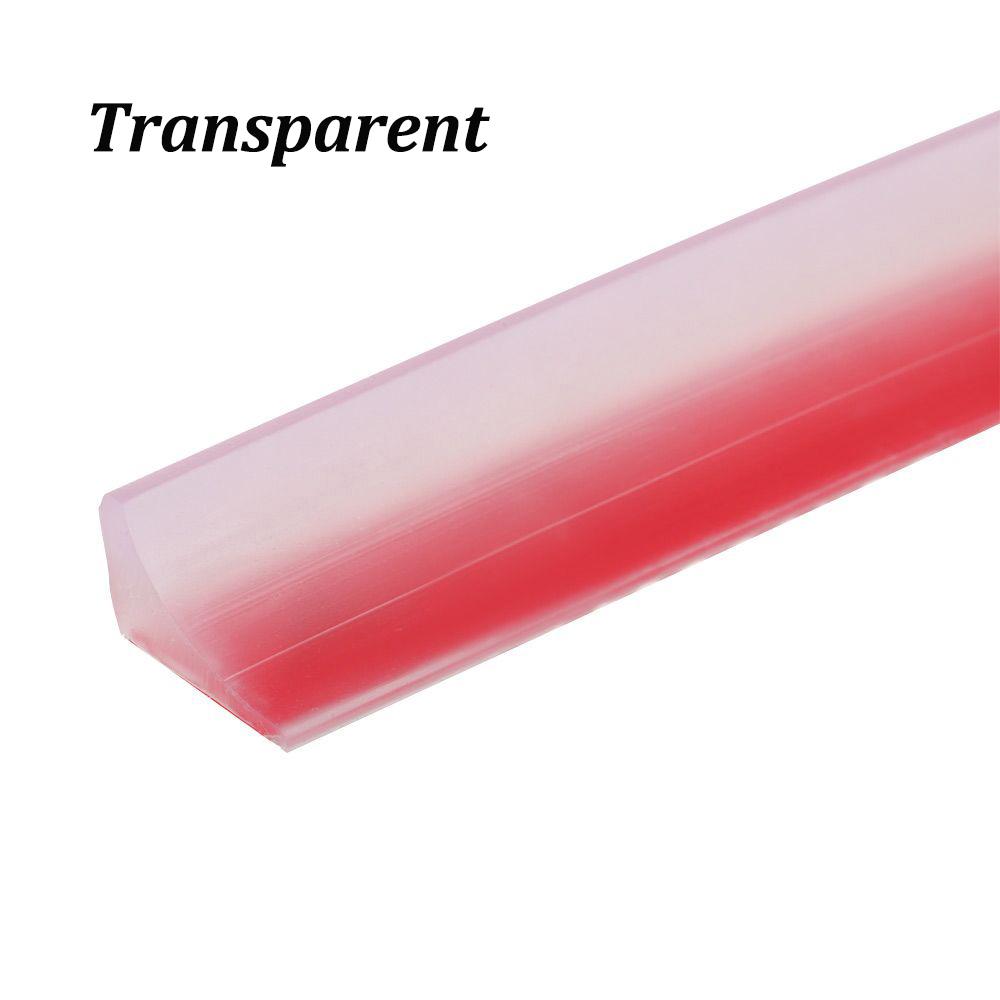 

Silicone Bathroom Door Water Retaining Strip Kitchen Countertop Water Stopper Washing Machine Shower Dam Barrier Sealing Strip 1.0M прозрачный