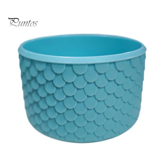 Reusable Silicone Bottle Boot Cup Boot, Fish Scale Pattern Decor, Soft Elastic Water Anti Scratch Accessory Protective Sleeve, Anti-Slip Bottom Cover