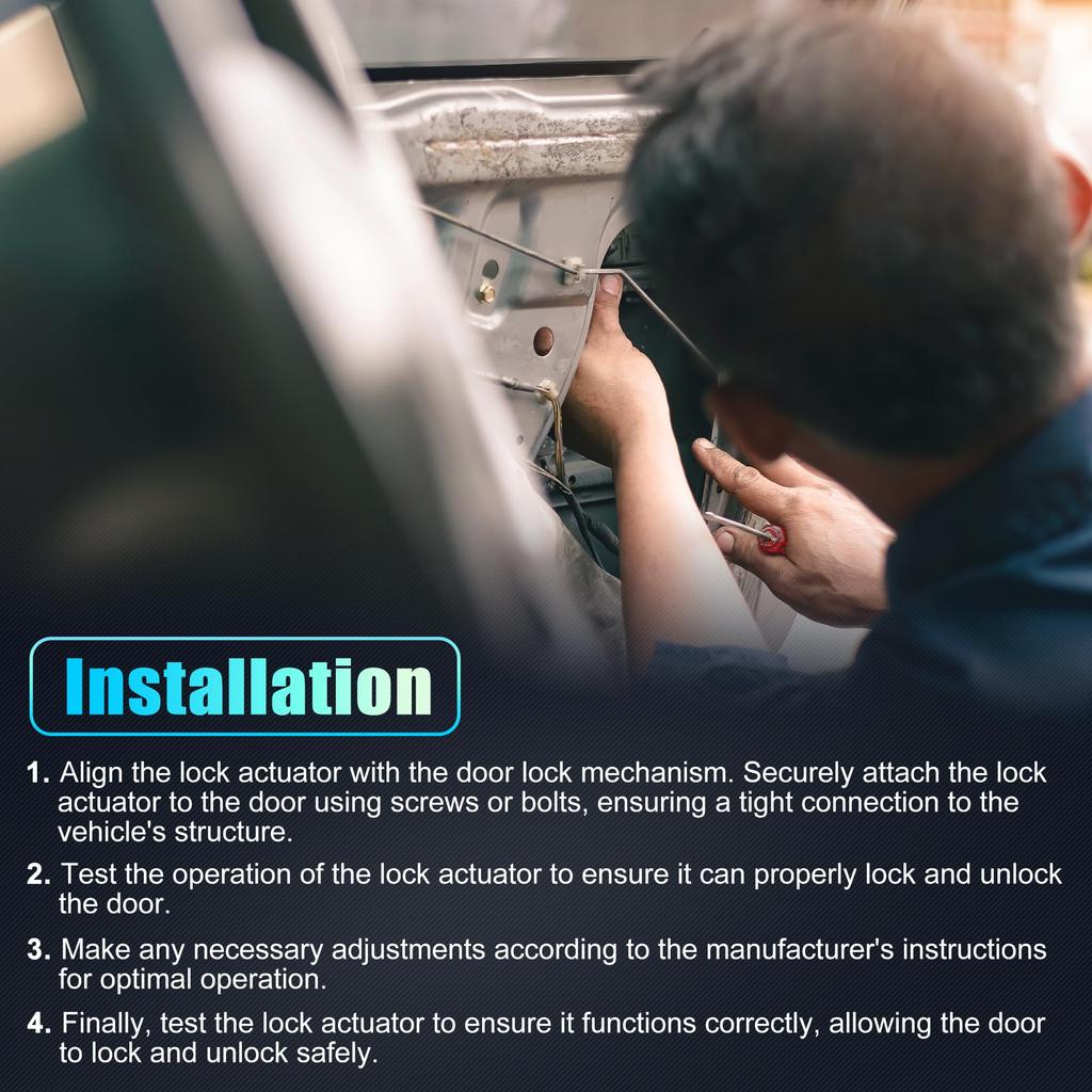 X AUTOHAUX Rear Liftgate Door Lock Actuator with Tailgate Latch Assembly Number Black for Dodge Grand Caravan Dodge Journey and Jeep Grand Cherokee