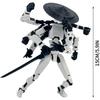 Mythological Figure PVC Model, 3D Printed Multi-Joint Full Body Movable Robot Titan 13, for Stop Motion Animation Adult Desktop Decor