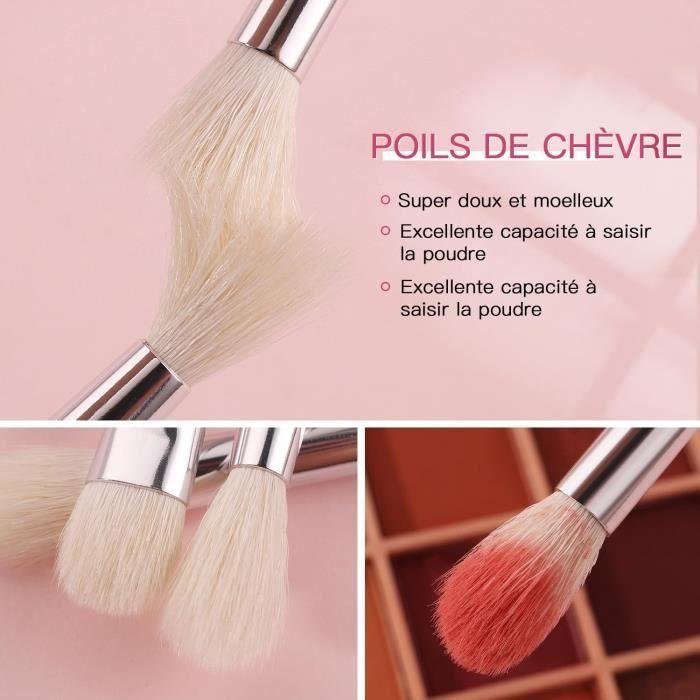 Pinceaux Maquillage - BEILI - Kit 30 PCS - Poils Naturels - Noir - Professionnel