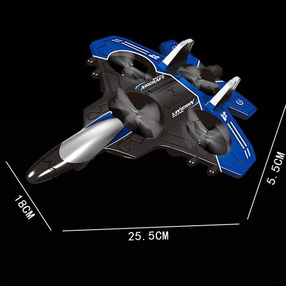 Stunt Roll Radio-controlled Airplane Gravity Sensing Helicopter Quadcopter New RC Fighter Plane