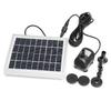 Pannello Solare Pompa Acqua Alimentazione Piscina Sommergibile Fontana Giardino Piante Irrigazione Alimentazione Fontana Stagno Giardino Decorazione Esterna 2W