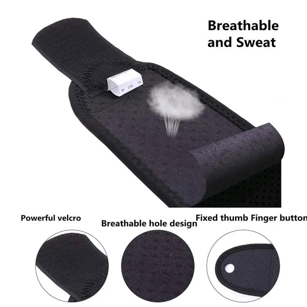 Armband Handgelenkstütze Gewichtheben Gym Training Supplies Schutz Klammer atmungsaktiv Schweiß absorbieren Riemen Handgelenk Sport