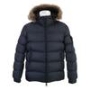 MONCLER MARQUE Marc fur down jacket Jacket 1 NavyUsed