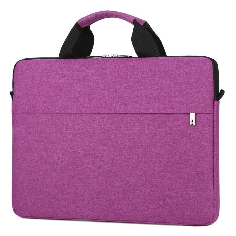 

TS JYL laptop bag,Laptop iPad Sleeve 14-15.6-inch Thin Notebook Single Shoulder Gift Briefcase 15.6 inches фиолетовый