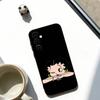 Cartoon Betty Boop Phone Case Soft black For Samsung Galaxy A73,A72,A71,A70,A53,A52,A51