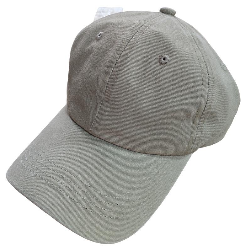 

Новая кепка унисекс, регулируемая хлопковая однотонная однотонная однотонная бейсболка, уличная кепка для отдыха, кепка 54cm-60cm светло-серый