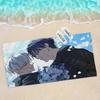 The Hunters Gonna Lay Low Bl Anime Beach Swimming Towel Soft Absorbent Washcloth Children's Gifts for Kids Travel Camping Gym