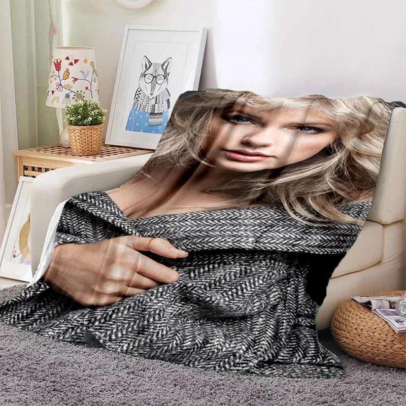 3D S-Swift Fashion Blanket,Soft Throw Blanket for Home Bedroom Bed Sofa Picnic Travel Cover Blanket Kids Gift