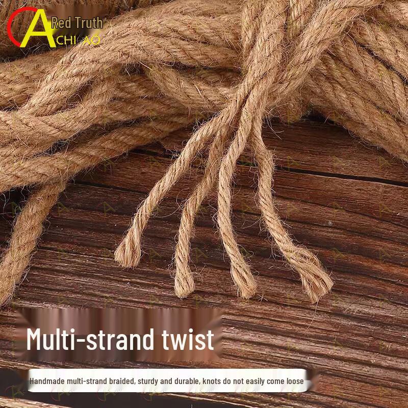 Natural Hemp Jute Rope for Crafts and Decoration