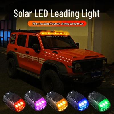 Cross-border Solar LED Truck Roof Warning Light with Remote Control