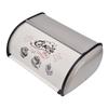Countertop Bread Bin for Large Capacity Dusting Bread Box with Cute Pattern and Perfect for Home Bakery Storage Kitchen, Roll-Top Door,