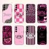 J-Juicy C-Couture L-Leopard Handyhülle Für Samsung Galaxy A73,A72,A71,A70,A53,A52,A51,Andere Weiche Schwarze Hülle