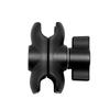 1'' Inch Ball Head Adapter for Mount Motorcycle Handlebar Clip Rearview Mirror Bracket for GoPro Insta360 Camera Accessories