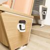 Platzsparender faltbarer Tassenhalter zur Wandmontage, runder Klebe-Tassenorganizer für Badezimmer, Küche, Schreibtisch
