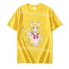 Sailor Moon Adult T-shirt Women Men Fashion Summer Clothes Cotton Short Sleeves Cartoon Anime Graphic T Shirts Cute Tops Gifts