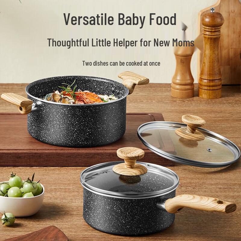 SUPOR Baby Non-Stick Milk Pot with Steamer