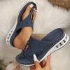 Summer Women's Wedge Shoes New Retro Slip On Platform Wedge Slippers for Women Outdoor Casual Beach Shoes Women's Flip Flops