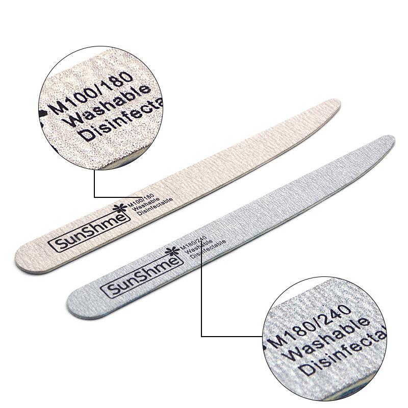 Sunshine 100/180 Ultra-Thin Double-Sided Zebra Nail File