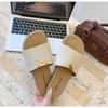 Fashion Slippers One-word Women's Summer Summer New Beach Out Flat-bottomed Superb Soft-bottomed Slippers