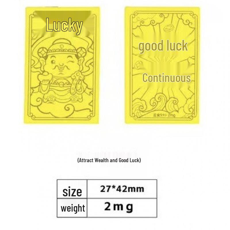 999 Pure Gold New Year Phone Sticker - Attract Wealth & Joy, Perfect Gift for Children or Girlfriend