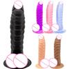 Dinosaur-Scale Irregular Suction Cup Dildo: Fantasy Masturbator for All Genders