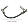 Low Noise Quality Guitar Patches Cable Right Angle Guitar Patches Cables Professional Patches Cables for Guitar Pedals