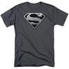 Superman "Metallisches Schild" T-Shirt - Regular oder Tank - bis 5XL