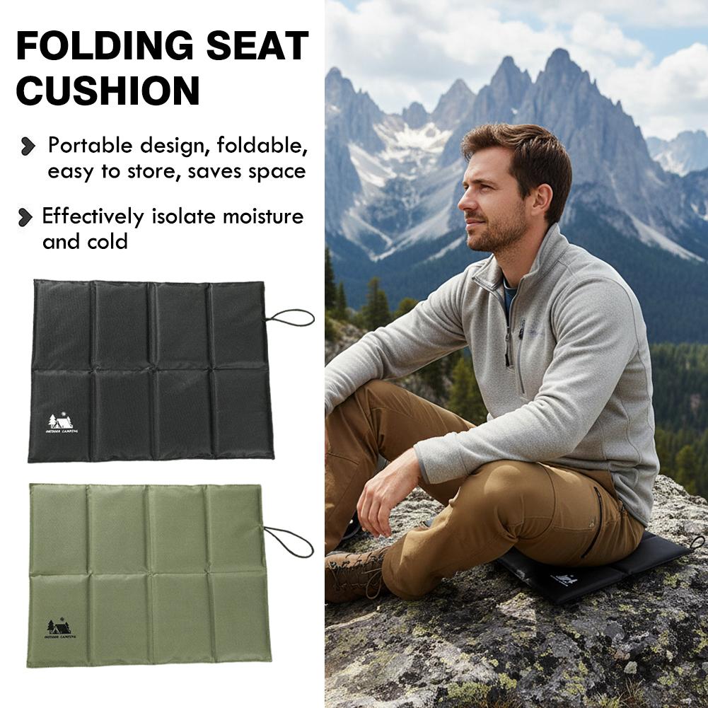 Portable Waterproof Picnic Mat Moisture-proof Mat Camping Mat Thickened Outdoor Beach Travel Music Festival Folding Cushion