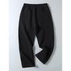 Designer-Style Autumn Loose Wide-Leg Comfortable Sports Casual Space Cotton Curved Sweatpants for Men, Original Foreign Trade Surplus