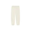 Fila Solid Color Logo Drawstring Straight Leg Casual Pants Women Bottoms White F11W329806FIV