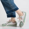 Sweet Peach Planet Retro Inner Height-increasing German Training Shoes Women's New Summer Breathable Board Shoes Versatile Thin-soled White Shoes