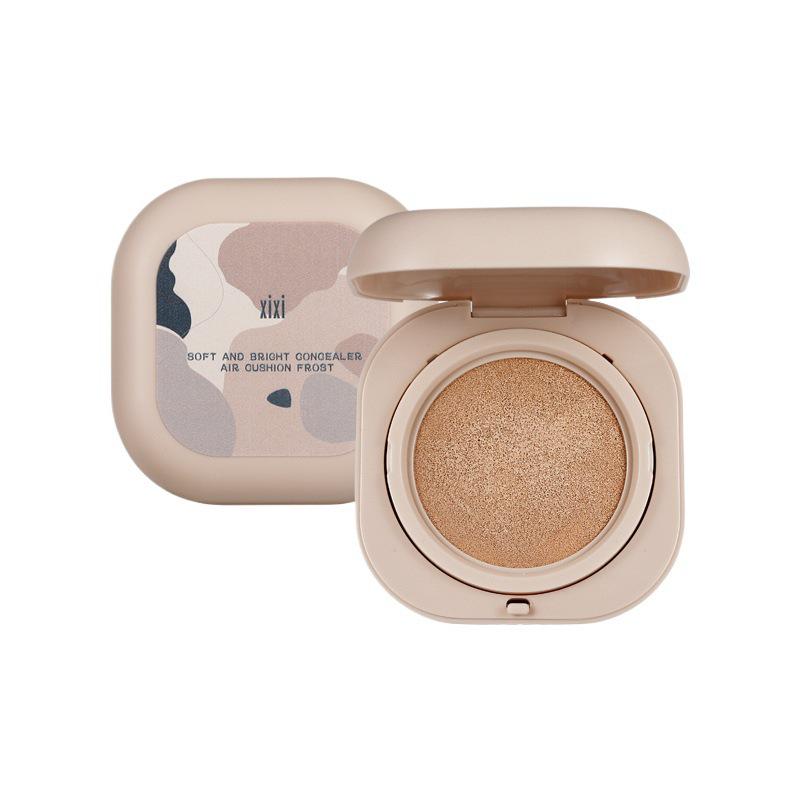 Xixi Soft Light Face Concealer Cushion Cream - Moisturizing, Lightweight, Pore-Minimizing, Natural Finish.