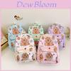 Cute Cartoon Capybara Kids Backpack Lightweight Nylon Preschool Bag For Girls And Boys