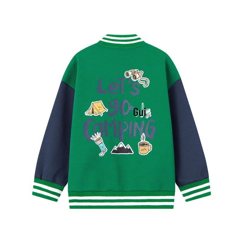 Boys Casual Knitted Baseball Jacket 110