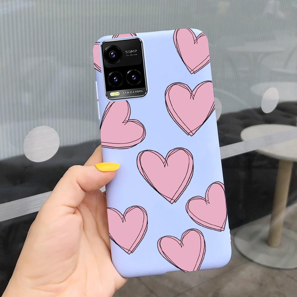 Cartooon Phone Case For Vivo Y21 2021 Y21S Y 21 V2110 V2111 Candy Silicon Case Back Cover For Vivo Y33S Y 33S V2109 Shell Funda