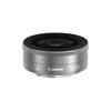 Canon EF-M22mm F2 STM Silver Wide-Angle Prime Lens (Compatible with Mirrorless Cameras) EF-M222STMSL