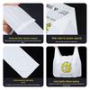 Sodolike Thickened Vest-Style Plastic Shopping Bags (100 Count)