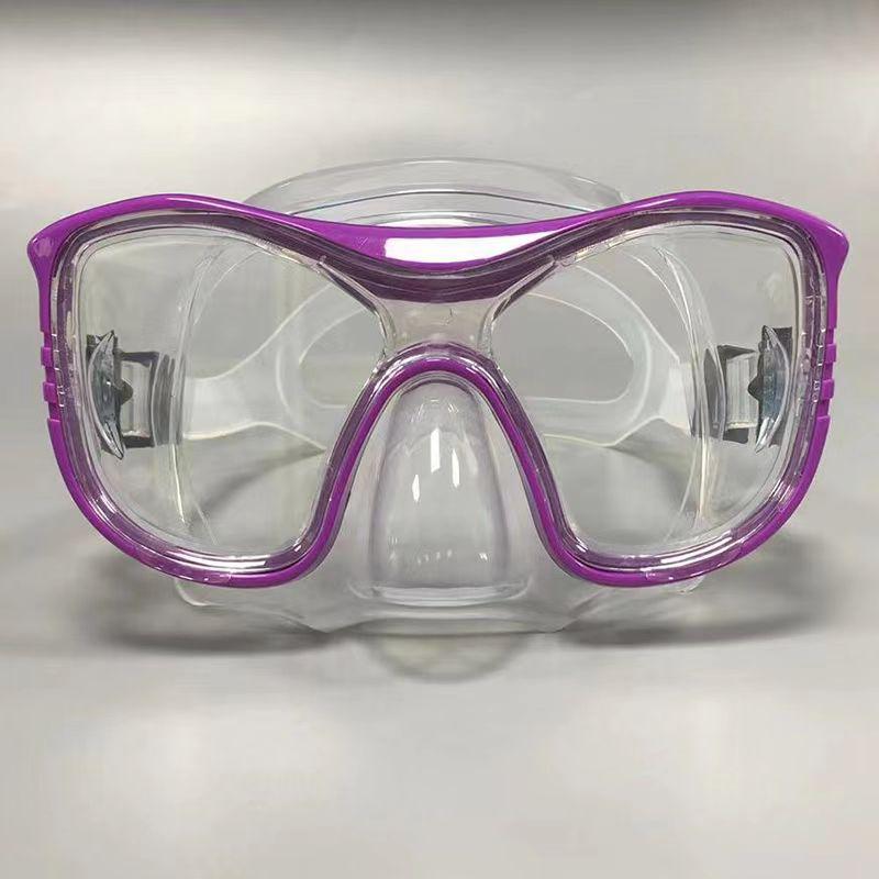 Large Frame HD Adult Snorkeling Mask with Liquid Silicone