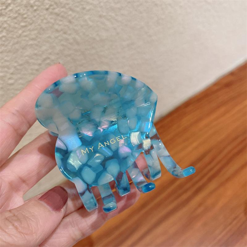 

Acetate Premium Hair Accessories With Beautiful Butterfly Design Perfect Women For Blue5cm