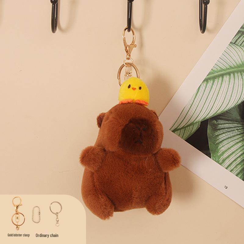 Popular Capybara Plush Pendant: Cute Capybara Ornament Toy