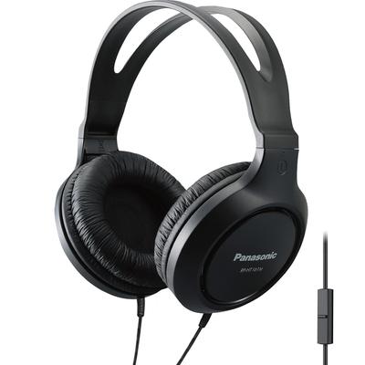 Ľahké káblové slúchadlá Panasonic s pre silné basy, dlhým káblom, jackom pre mobilné telefóny/notebooky, náušníky s mikrofónom/zvukom/XBS 3,5 mm - RP-HT161M