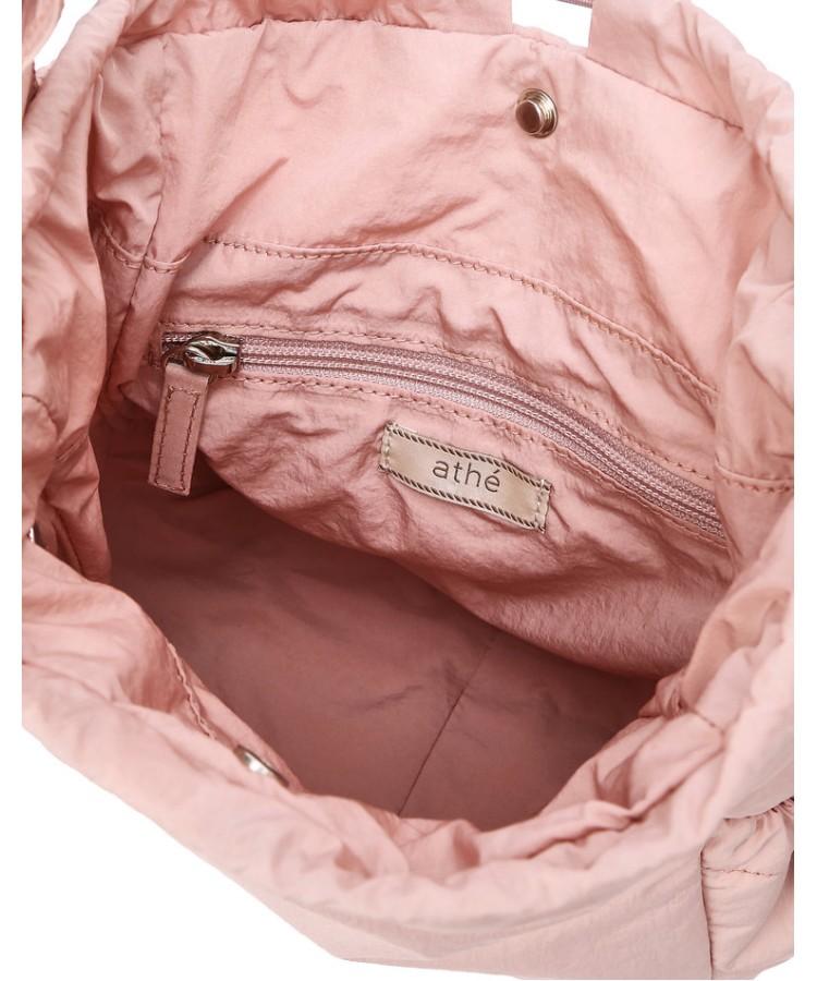 Athe Vanessabruno [Ruban] Pink Ribbon Petite Backpack And Shoulder Bag Mini Aaba6E941P2